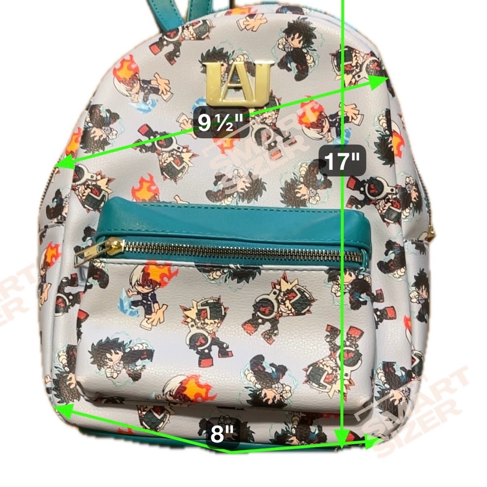 MHA My Hero Academia Chibi Mini Backpack Deku Bakugo Todoroki - Picture 7 of 7